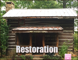 Historic Log Cabin Restoration  Ulysses, Kentucky